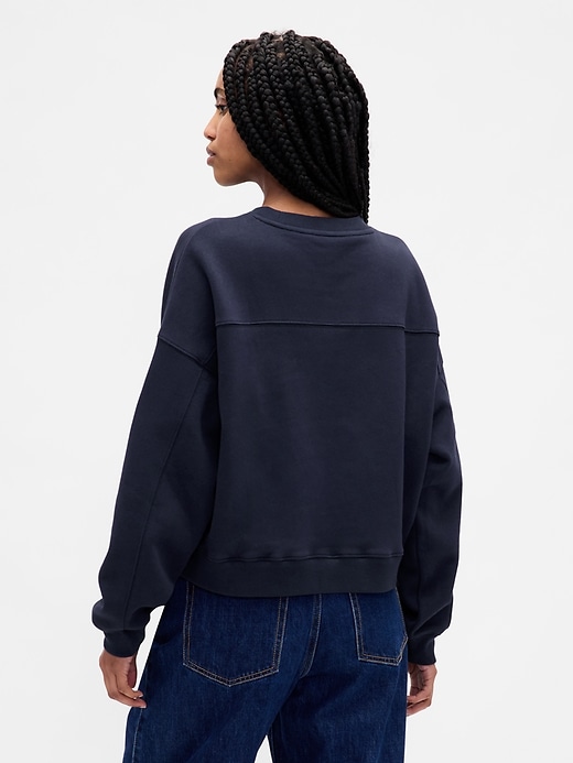 Image number 3 showing, VintageSoft Logo Wedge Sweatshirt