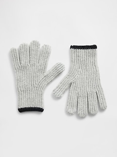 Kids CashSoft Rib Gloves