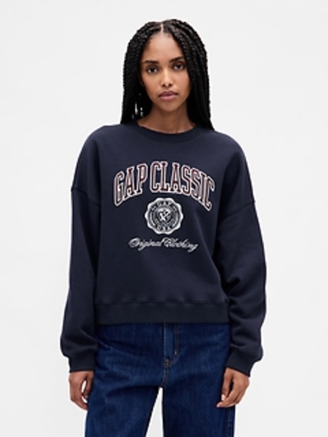 VintageSoft Logo Wedge Sweatshirt
