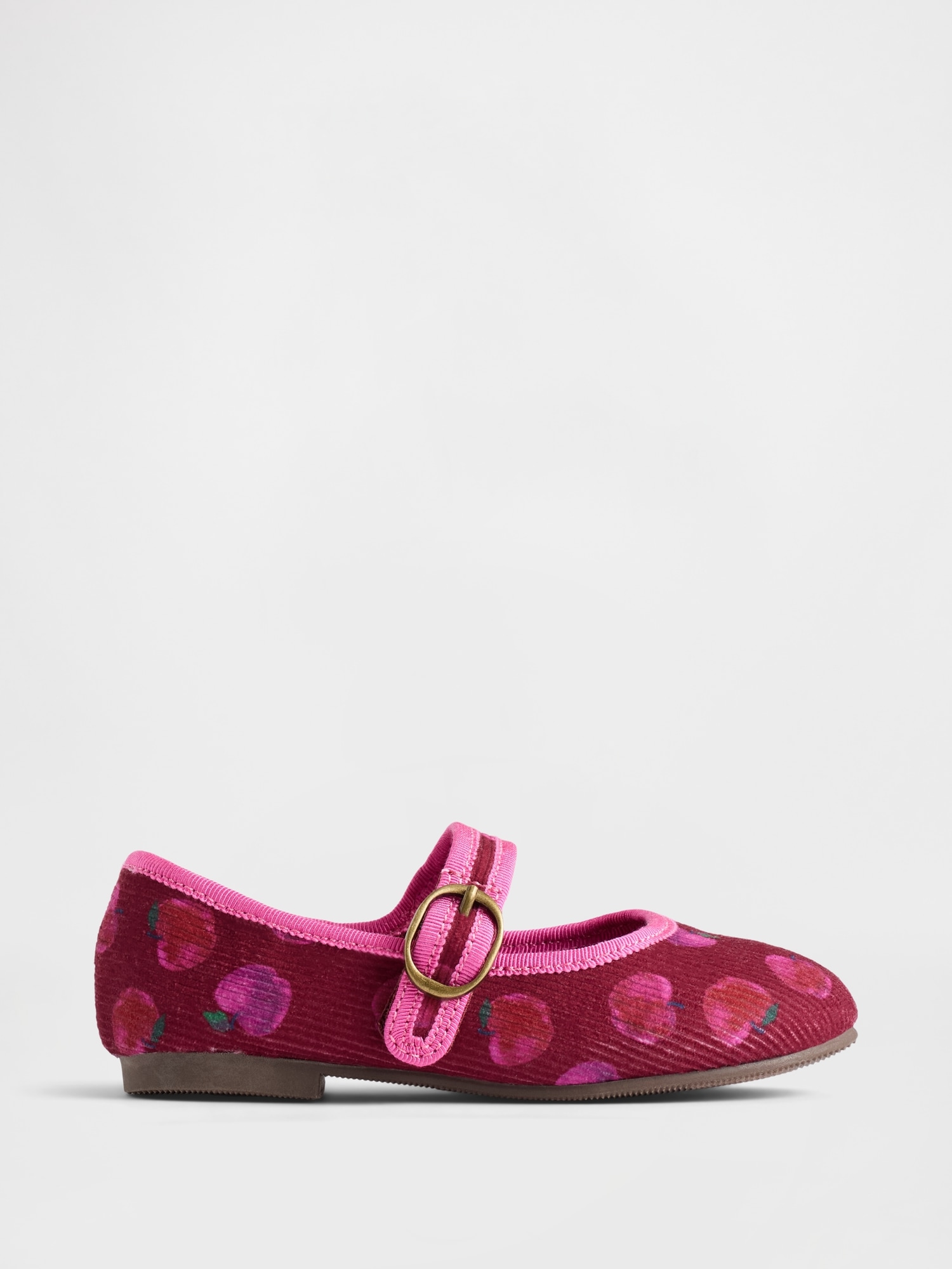 Toddler Corduroy Mary Jane Flats - Red Delicious