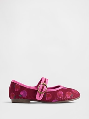 Toddler Corduroy Mary Jane Flats