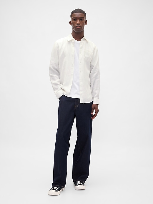 Image number 2 showing, 100% Linen Classic Shirt