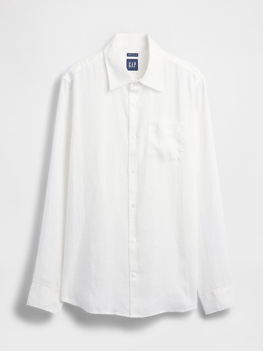 Image number 5 showing, 100% Linen Classic Shirt