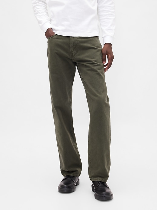 Image number 2 showing, Relaxed Straight Jeans