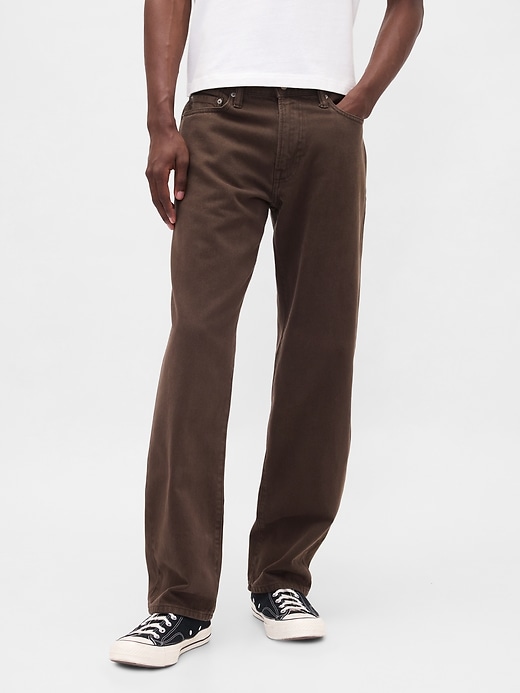 Image number 2 showing, Relaxed Straight Jeans