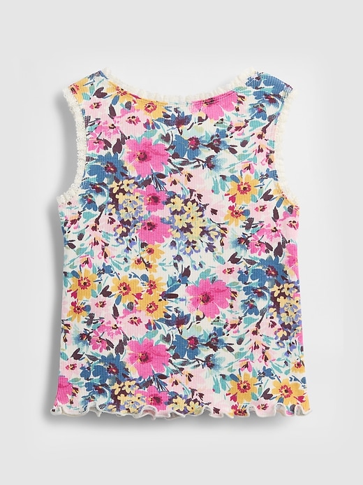 Image number 2 showing, Baby & Toddler Mix & Match Lace-Trim Tank Top