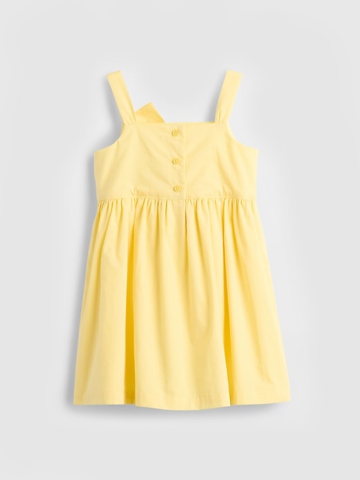 Image number 3 showing, Baby & Toddler Poplin Bow Dress