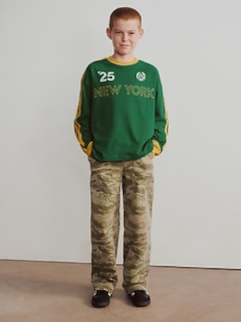 Kids UltraSoft Easy Camo Khakis