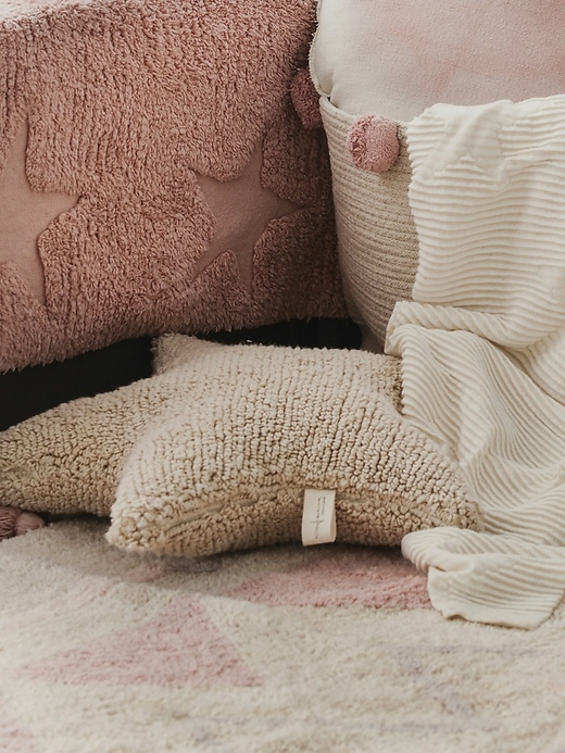 Image number 3 showing, Lorena Canals Cushion Star Beige