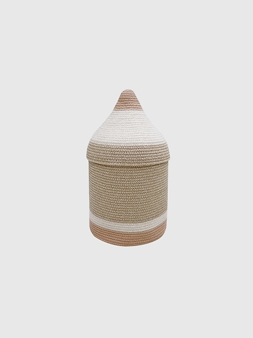 Image number 1 showing, Lorena Canals Basket Pencil Rose
