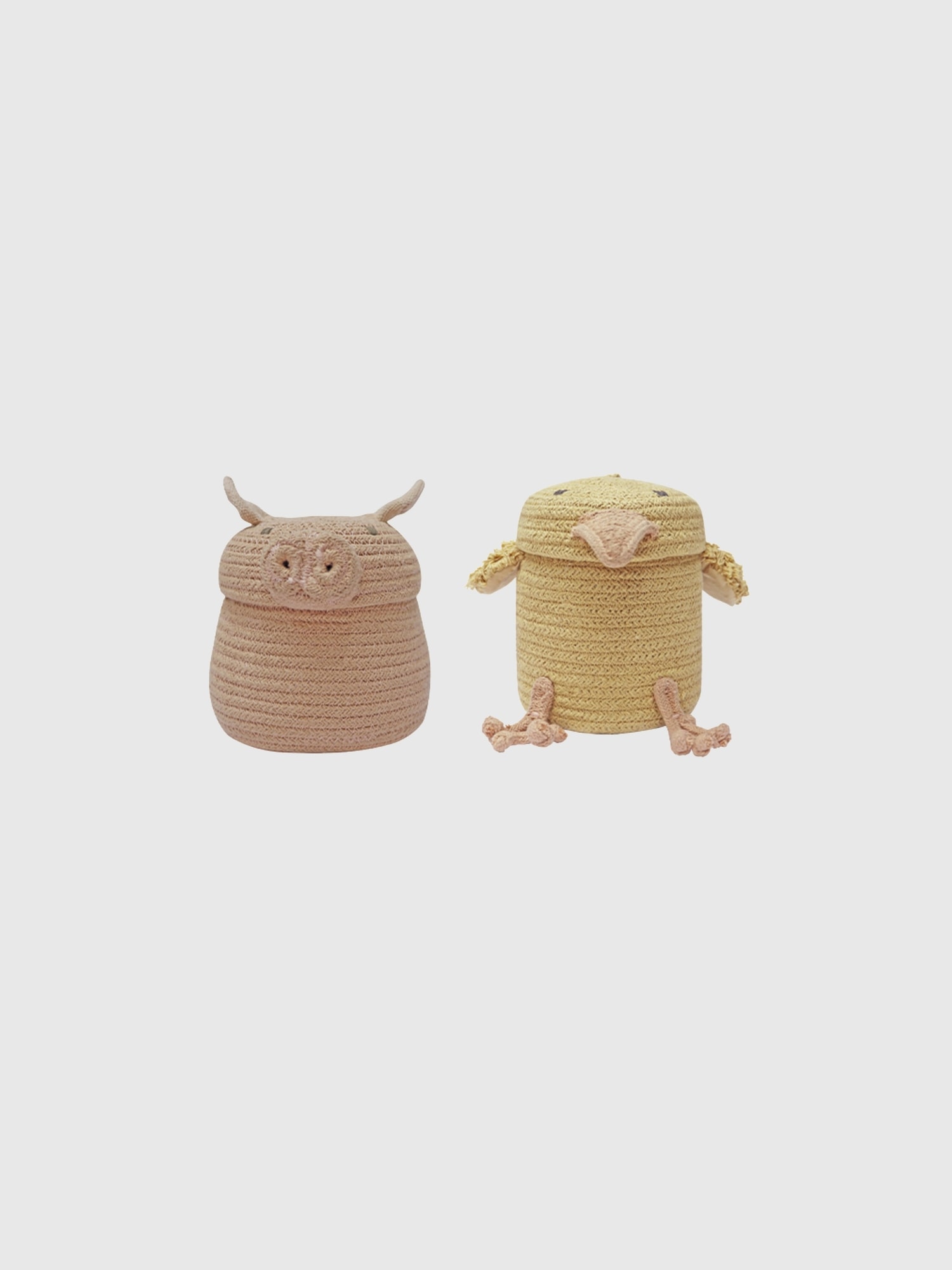 Lorena Canals Set of 2 Mini Baskets Charlie and Peggy