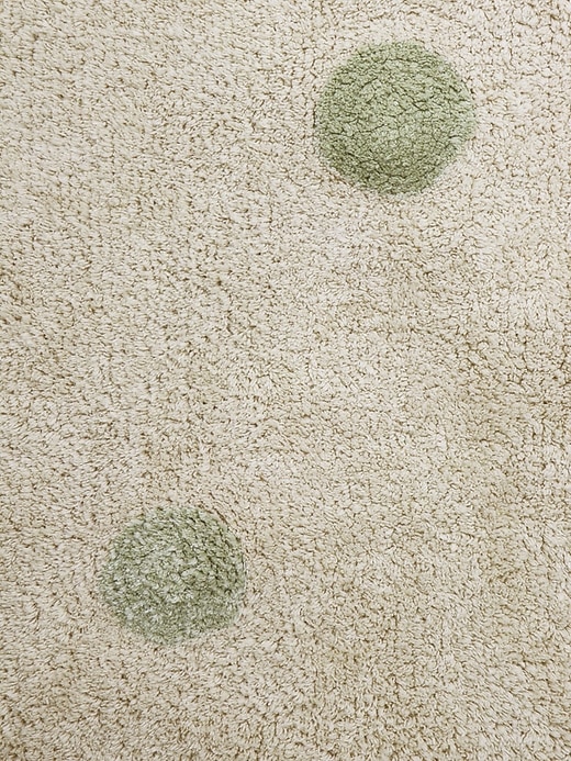 Image number 4 showing, Lorena Canals Washable Rug Hippy Dots Olive