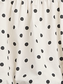 Poplin Bubble Top