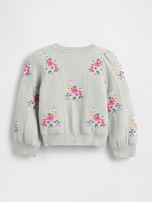 Image number 2 showing, Baby & Toddler Puff-Sleeve Sweater