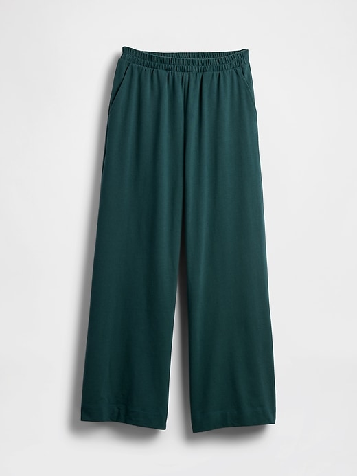 Image number 5 showing, Heavyweight Organic Cotton Wide-Leg Pants