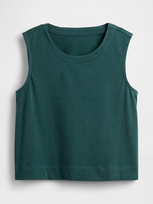 Image number 5 showing, Heavyweight Organic Cotton Shell Tank Top