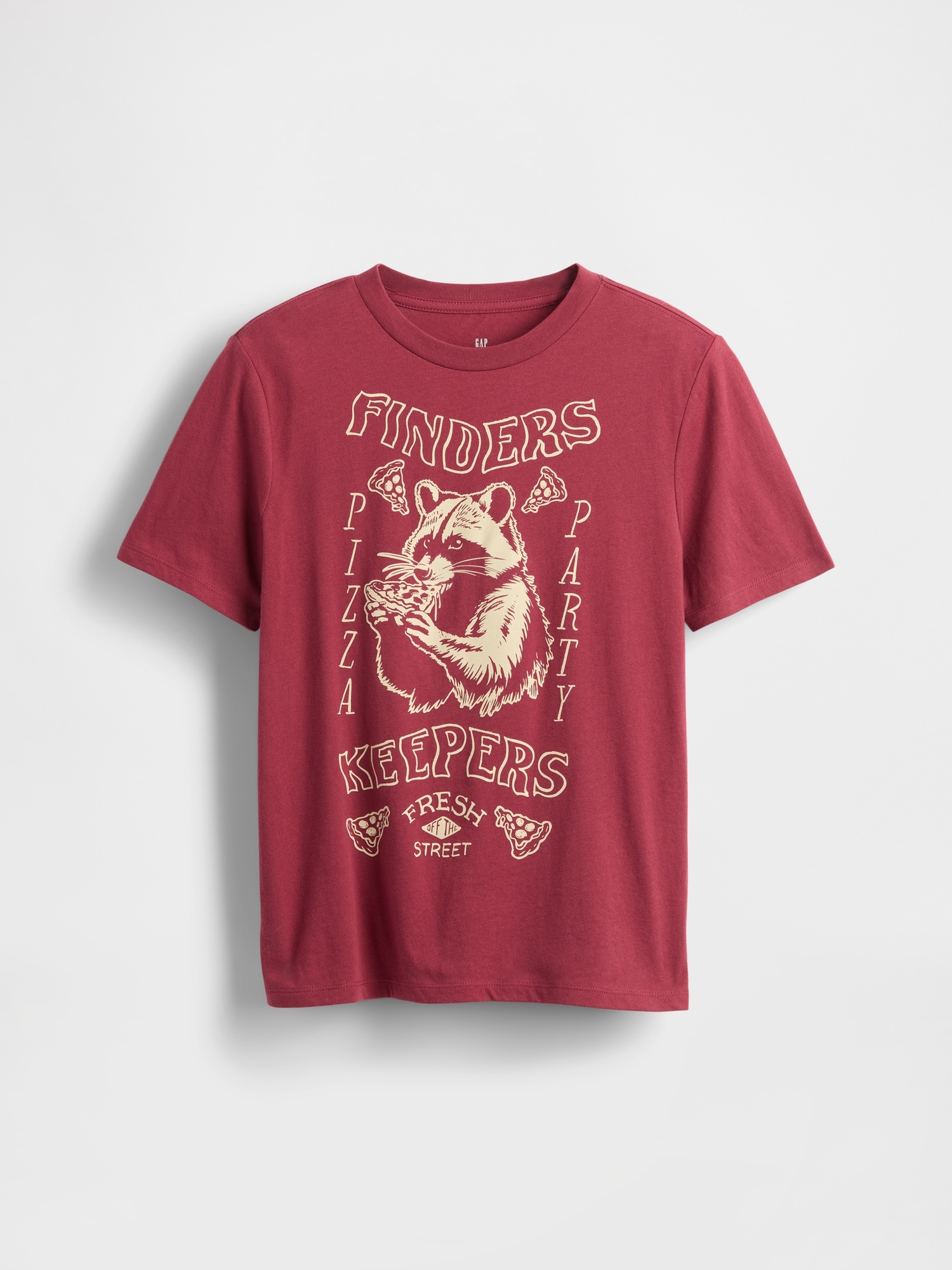 Kids Graphic T-Shirt - Red Clay