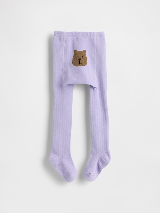 View large product image 1 of 1. Baby & Toddler Bear Tights