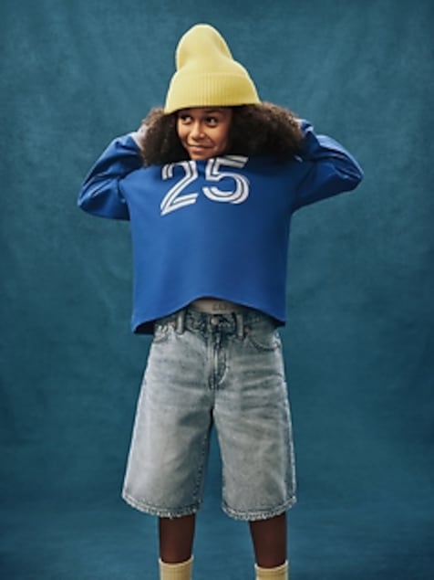 Kids UltraSoft '90s Loose Denim Shorts