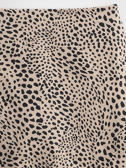 Image number 5 showing, Linen-Blend Mini Skort