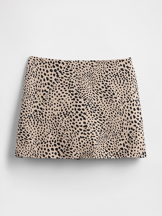 Image number 4 showing, Linen-Blend Mini Skort