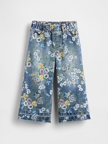 Baby & Toddler Pull-On Baggy Wide-Leg Jeans