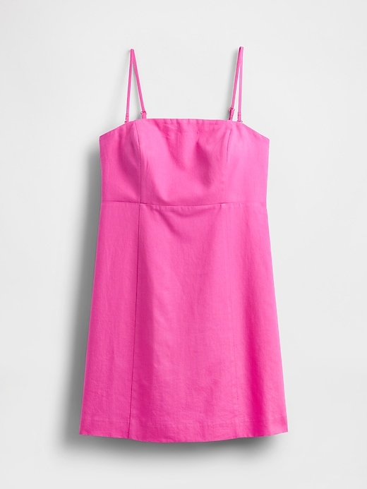 Image number 6 showing, Linen-Blend Mini Dress