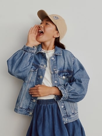 Kids Organic Cotton Icon Denim Jacket