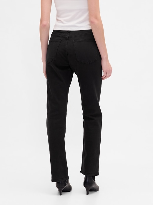 Image number 4 showing, High Rise '90s Straight Jeans