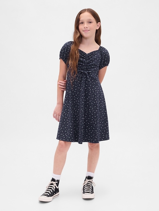 Image number 1 showing, Kids Ruched Rib Dress