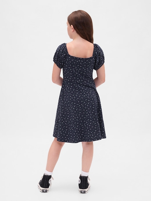 Image number 3 showing, Kids Ruched Rib Dress