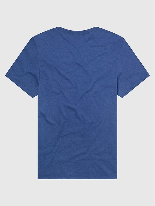 2 of 8 showing, with the color Royal Heather of product BYU Cougars Mascot Graphic T-Shirt