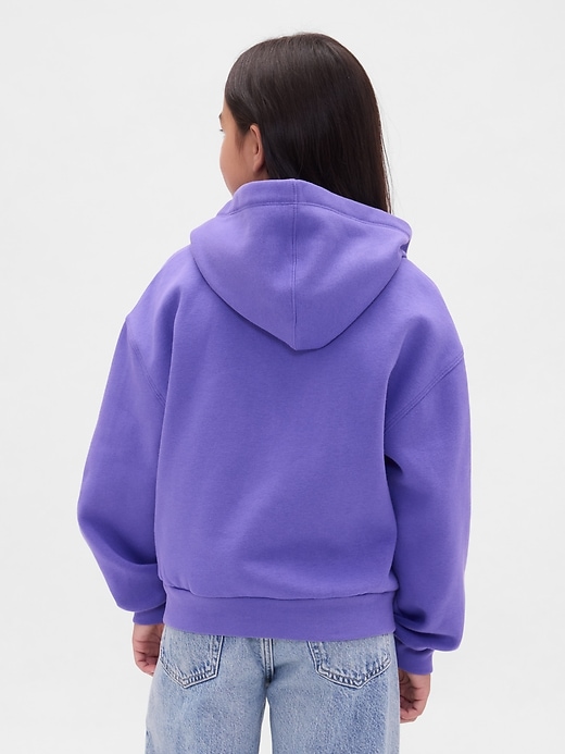 Image number 3 showing, Kids VintageSoft Logo Zip Hoodie