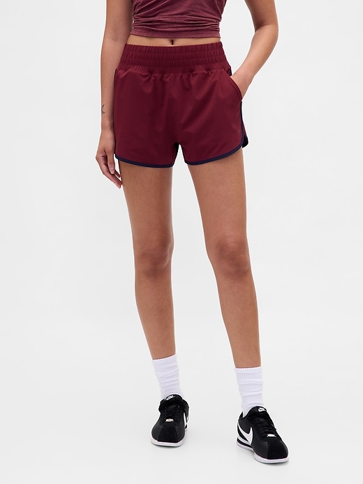 View large product image 2 of 25. GapFit High Rise Running Shorts