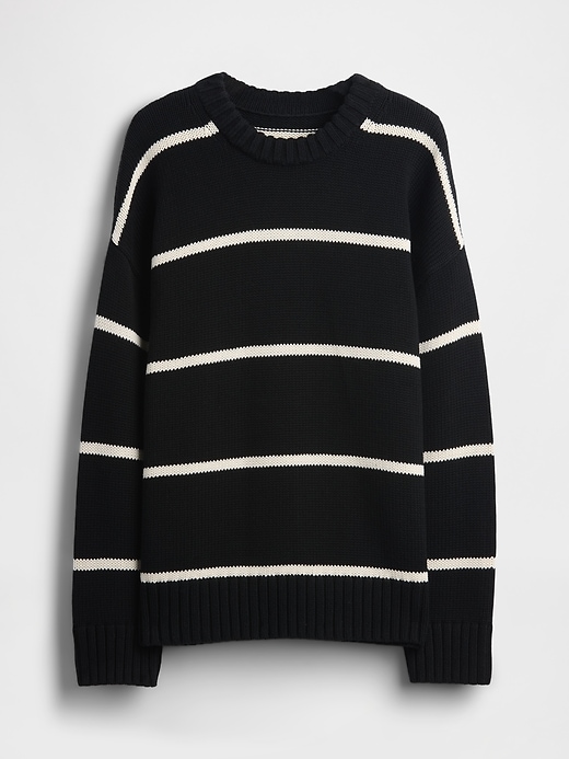 Image number 5 showing, 100% Cotton Oversized Sweater