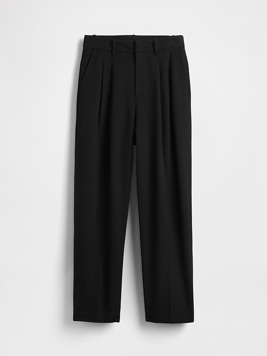 Image number 7 showing, 365 High Rise Brushed Twill Taper Ankle Trousers