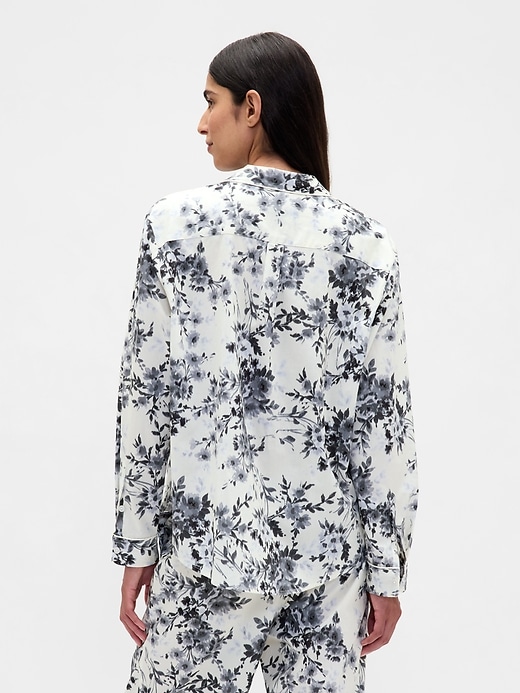 Image number 3 showing, Poplin PJ Shirt