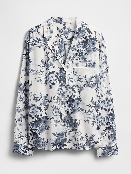 Image number 5 showing, Poplin PJ Shirt