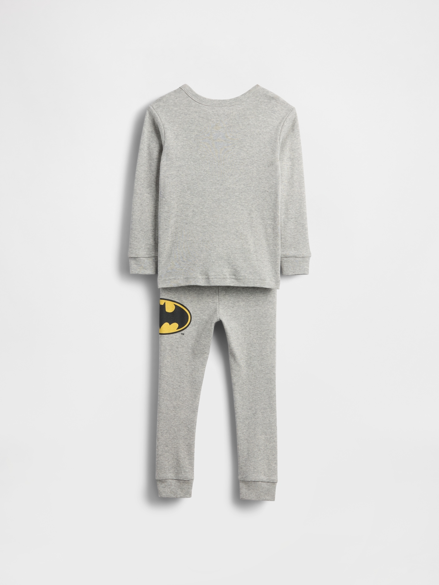 Пижамный комплект Baby Brushed для детей, хлопок — Gap, цвет: Batman — фото 2