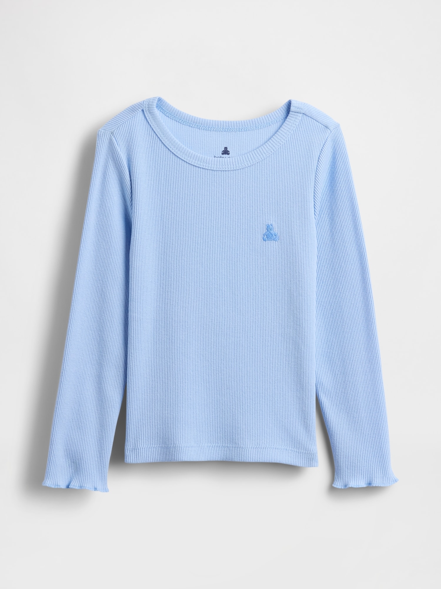 Baby & Toddler Mix & Match Rib T-Shirt - Wind Blue