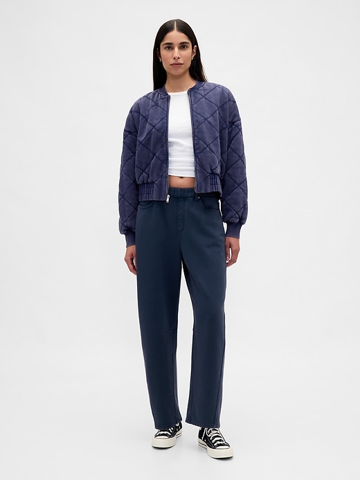 Image number 1 showing, Heavyweight French Terry Barrel Sweatpants