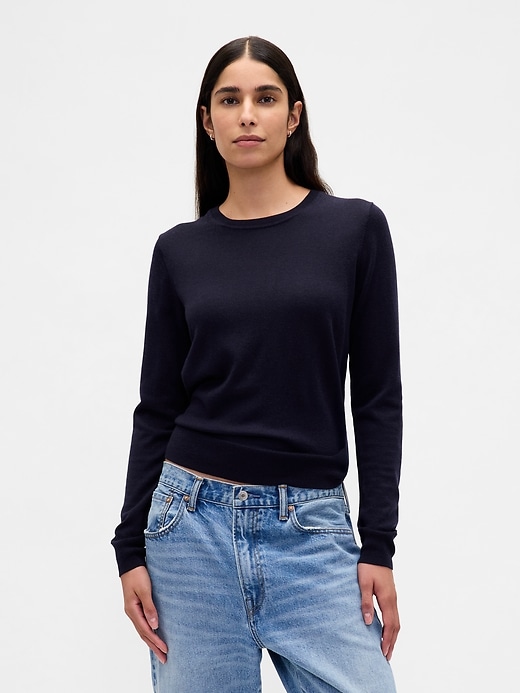 Image number 1 showing, Merino Crewneck Sweater