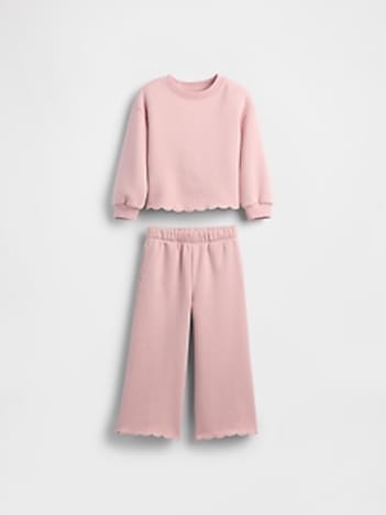 Baby & Toddler VintageSoft Scalloped Sweat Set