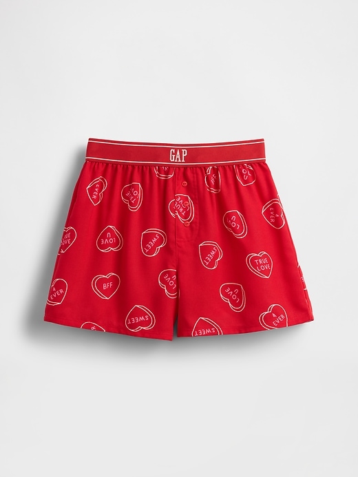 Image number 2 showing, Kids Recycled Flannel PJ Boxer Shorts