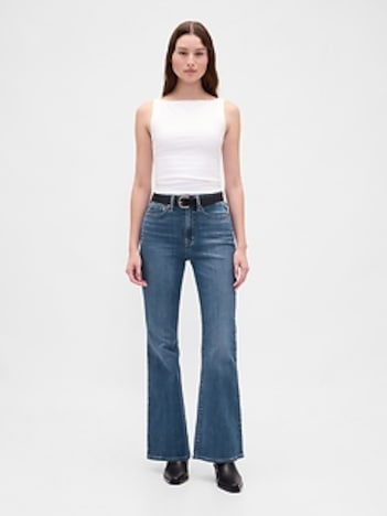 High Rise '70s Flare Jeans