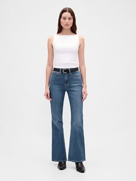 High Rise '70s Flare Jeans