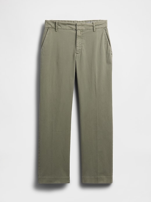 Image number 7 showing, Mid Rise Straight Khakis