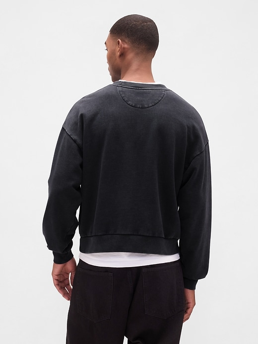 Image number 3 showing, Heavyweight Crop Sweatshirt