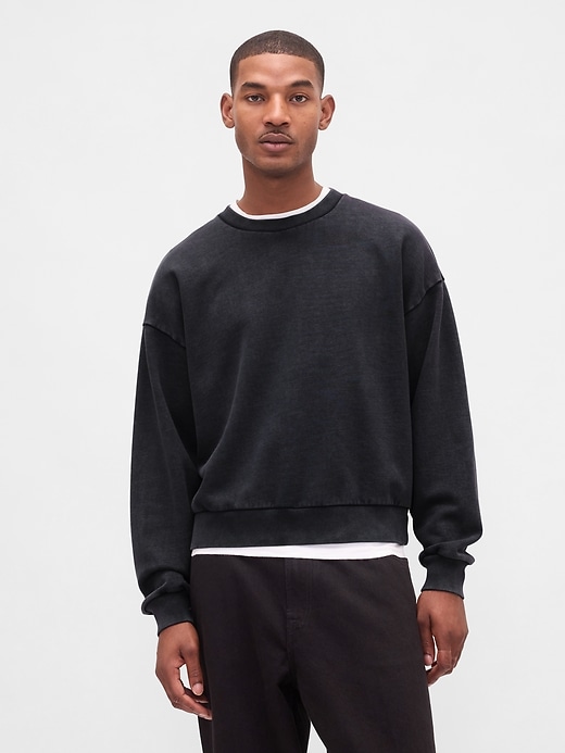 Image number 1 showing, Heavyweight Crop Sweatshirt