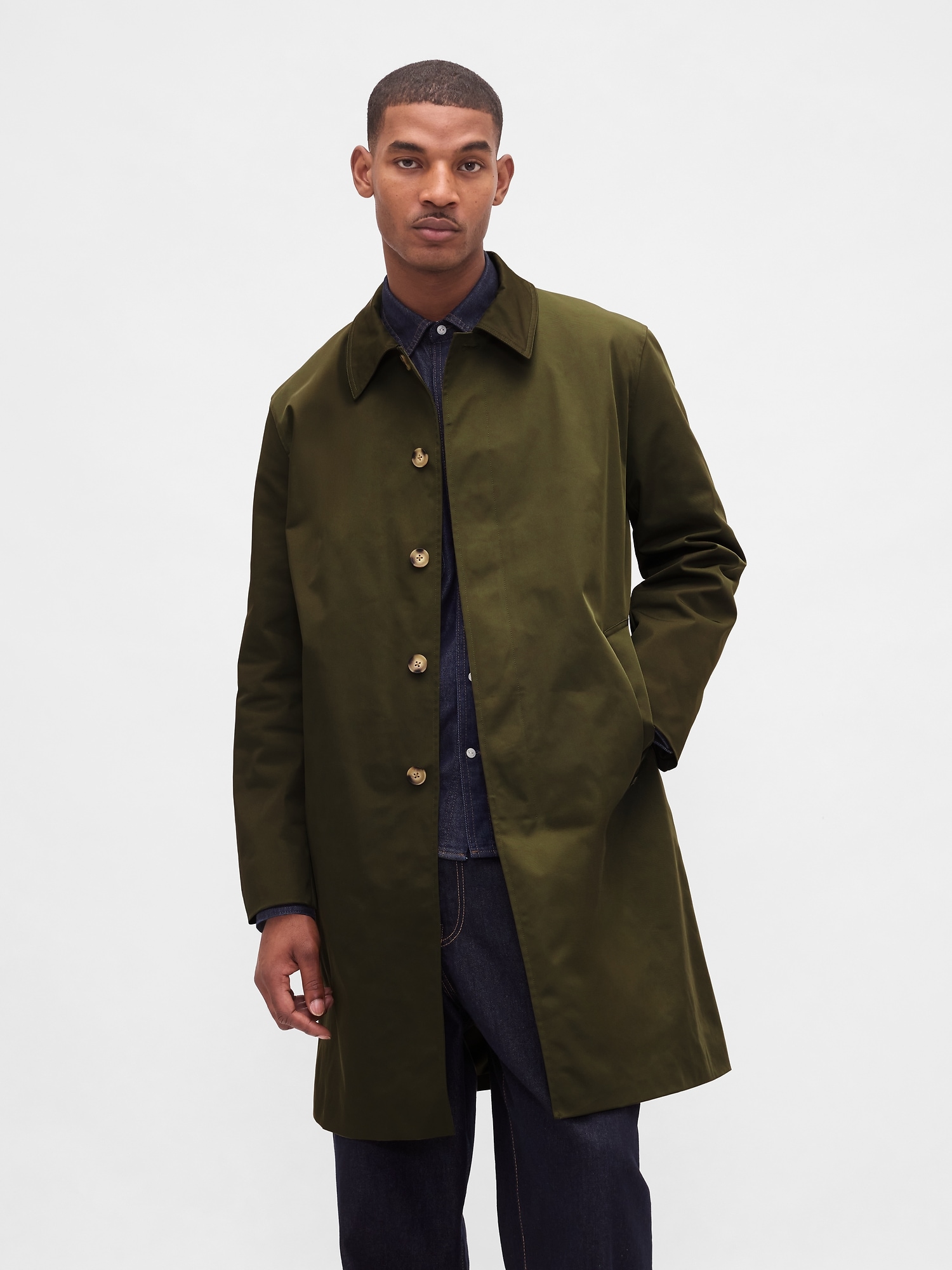 Mac Coat - Olive Night